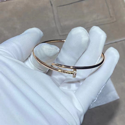 [BLUE TEARS]JUSTE BRACELET 2.5MM DIAMONDS