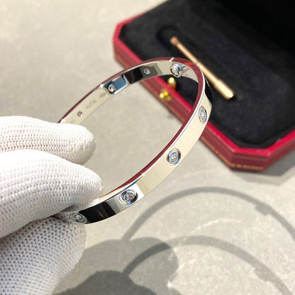 [BLUE TEARS]LOVE BRACELET 6.1MM 10 DIAMONDS