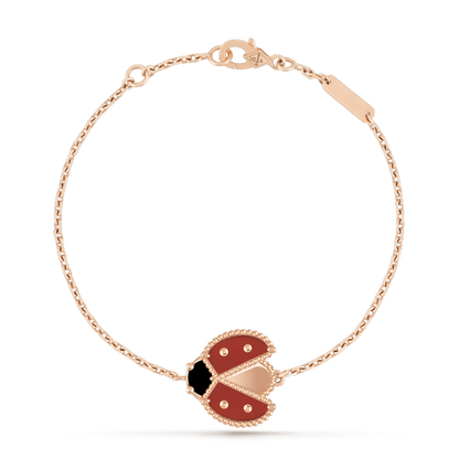 [BLUE TEARS]LUCKY SPRING 1 MOTIF PINK GOLD BRACELET
