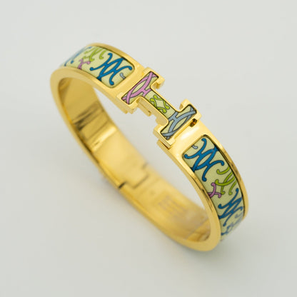 [BLUE TEARS]H BRACELET BEIGE MULTICOLOR