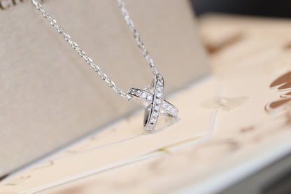 [BLUE TEARS]JEUX DE DIAMOND NECKLACE