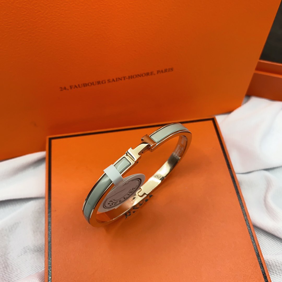 [BLUE TEARS]CLASSIC HM CLIC GREEN 8MM ENAMEL BRACELET