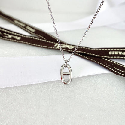 [BLUE TEARS]HM PIG NOSE NECKLACE