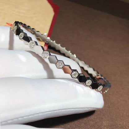 [BLUE TEARS]BEE LOVE SILVER DIAMOND BRACELET