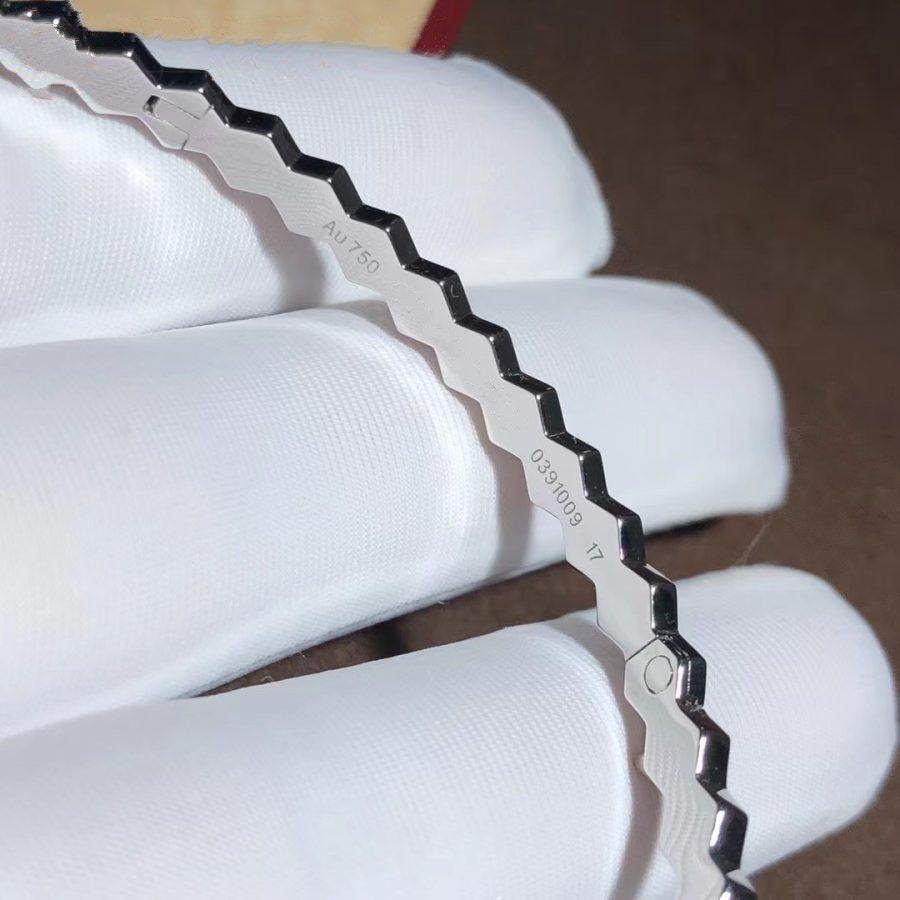 [BLUE TEARS]BEE LOVE SILVER DIAMOND BRACELET