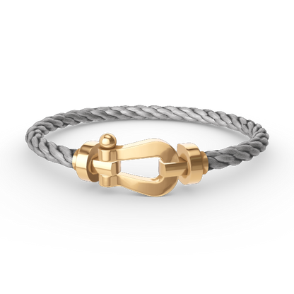 [BLUE TEARS]FORCE LARGE HORSESHOE NO DIAMOND BRACELET GOLD