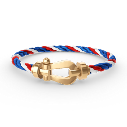 [BLUE TEARS]FORCE LARGE HORSESHOE NO DIAMOND BRACELET GOLD