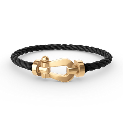 [BLUE TEARS]FORCE LARGE HORSESHOE NO DIAMOND BRACELET GOLD