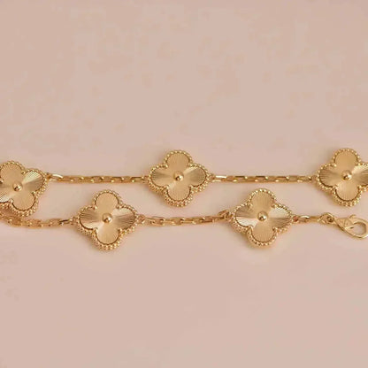 [BLAUE TRÄNEN]KLEE 5 BLUMEN LASERARMBAND 