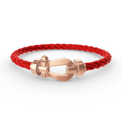 [BLUE TEARS]FORCE LARGE HORSESHOE NO DIAMOND BRACELET ROSE GOLD