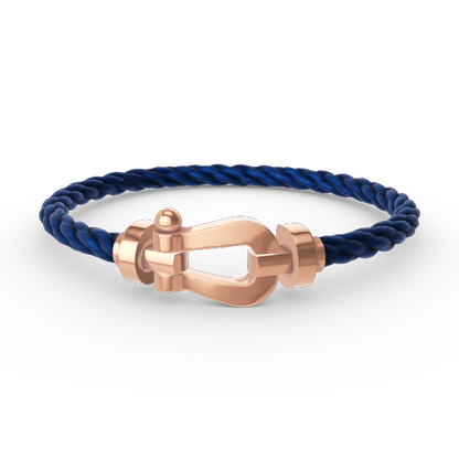 [BLUE TEARS]FORCE LARGE HORSESHOE NO DIAMOND BRACELET ROSE GOLD