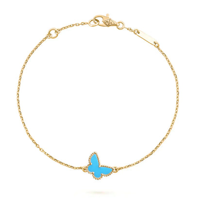 [BLUE TEARS]BUTTERFLY TURQUOISE BUTTERFLY BRACELET