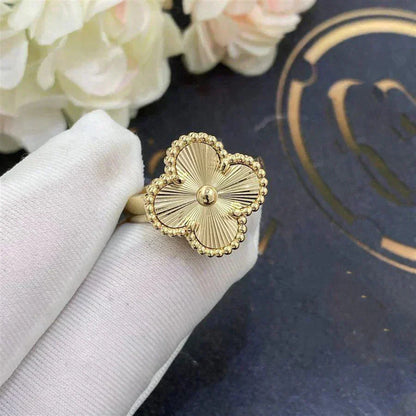 [BLUE TEARS]CLOVER GOLD RING